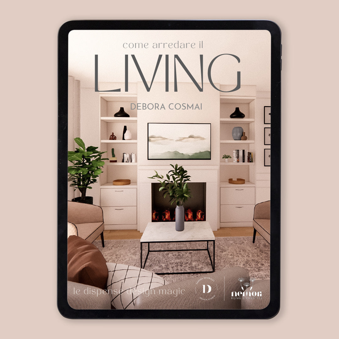 Come arredare il LIVING - Le dispense Design Magic