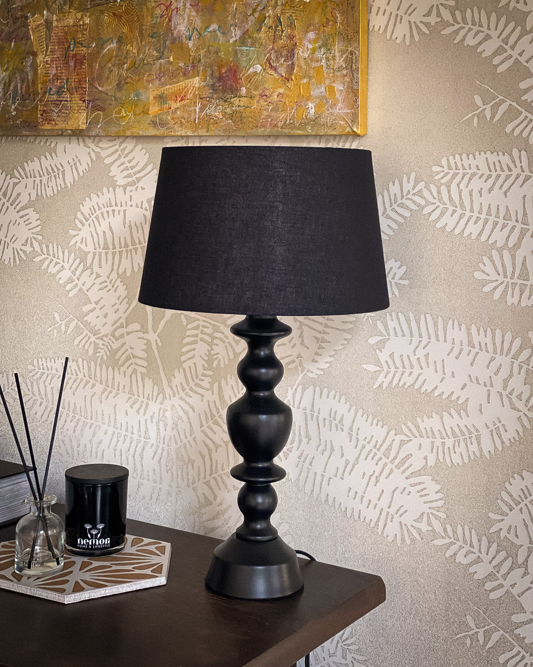 FARA // Lampada da Tavolo Nera