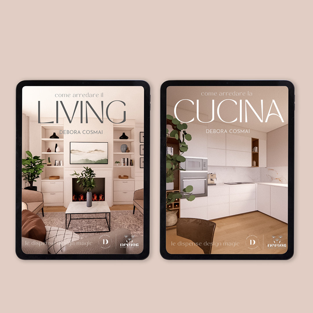 Raccolta Come arredare CUCINA e LIVING - Le dispense Design Magic