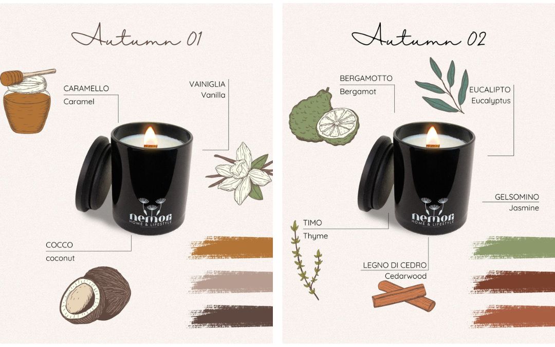 Autumn Scented Candle Set of 2 x 225g