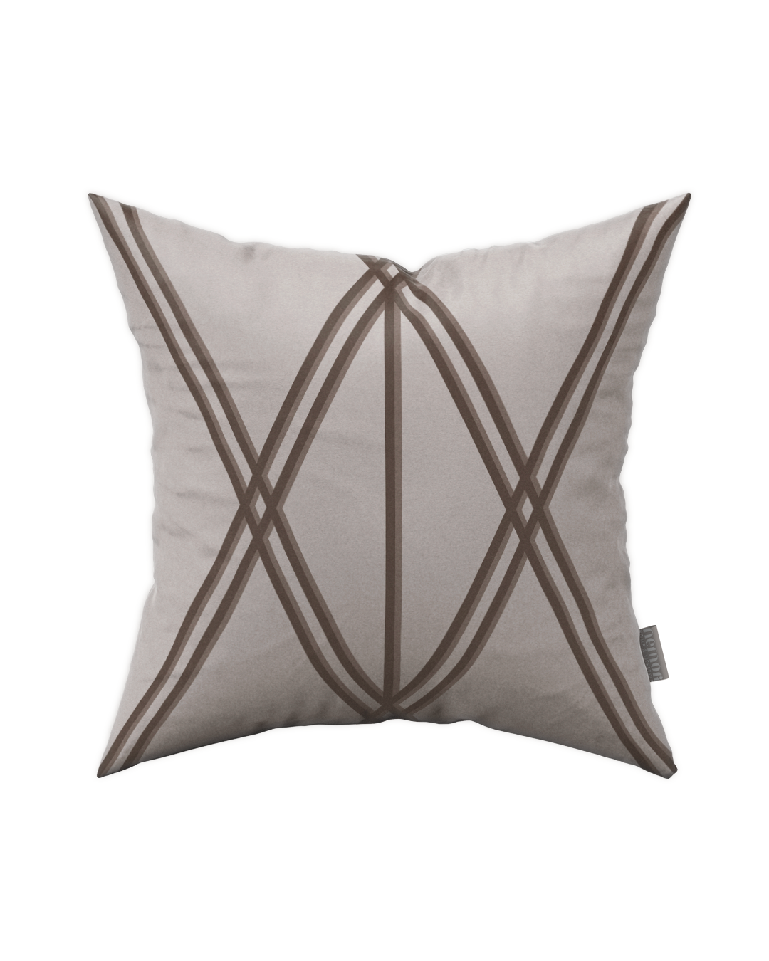 Alpin 01 Moka Pillow Cover