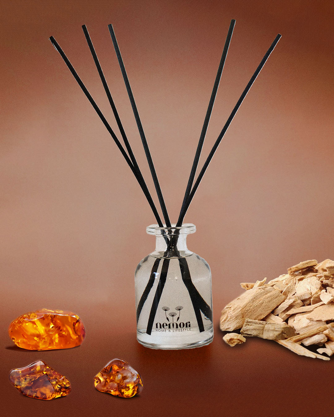 Amber & Cedarwood Reed Diffuser 100ml