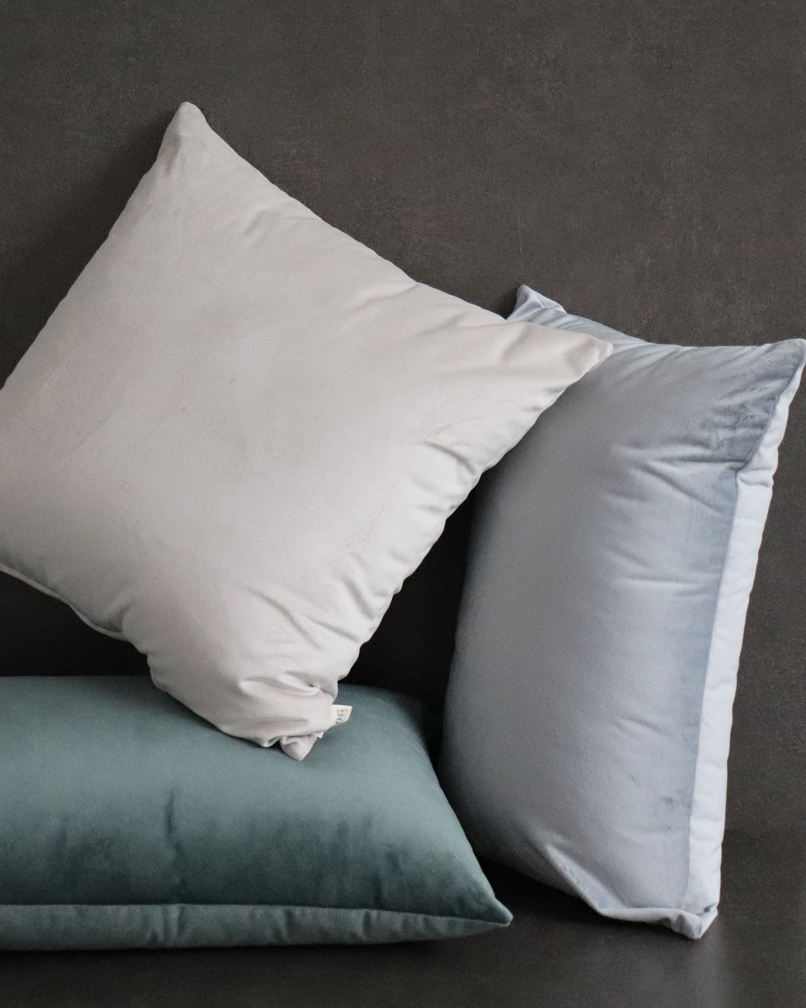 Ivory Solid 45x45 Pillow Cover