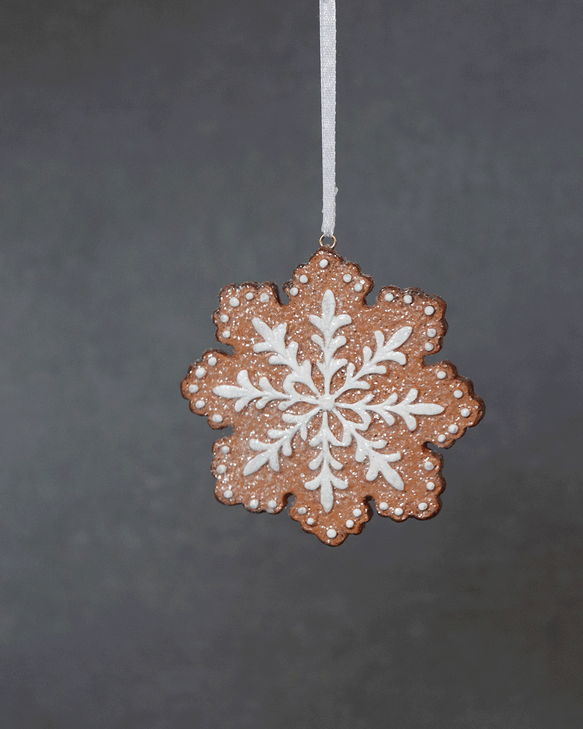 Snow | Gingerbread Ornament