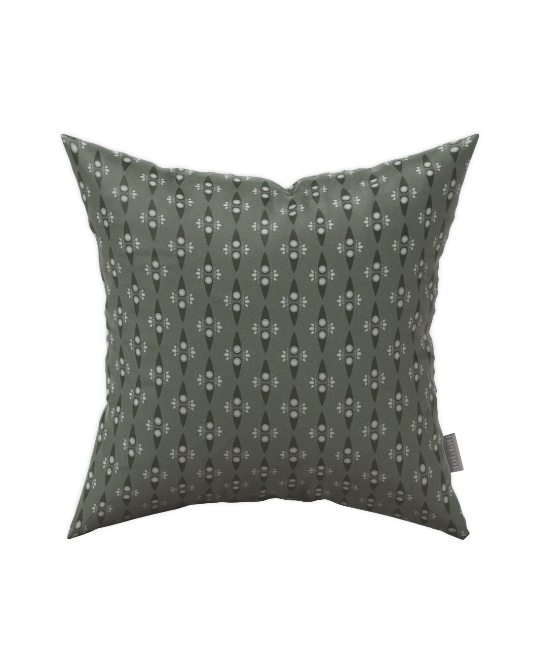 Plume Teal Pillow Cover