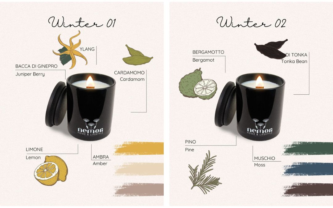 Winter Scented Candle Set of 2 x 225g